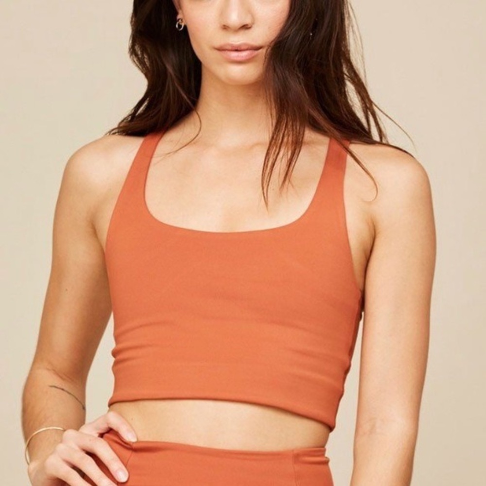 Girlfriend Collective Paloma Bra - Apricot